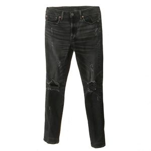 AMERICAN EAGLE AIRFLEX + DISTRESSED JEANS SIZE 30 X 34